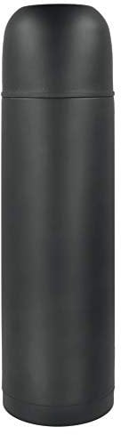 Metaltex Universe Black Termo Doble Pared, Negro, 1 Litro