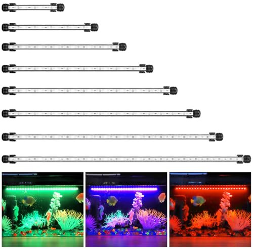 GreenSun Aquarium LED Licht 58cm für Fisch Tank Mit Fernbedienung RGB Farbwechsel Beleuchtung