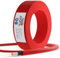 ANFIL Cavo di Prolunga per Pannelli Solari - Nero e Rosso 4 mm2 6 mm2-1800 V DC Nominale - Cavo di Qualità a Doppio Isolamento (50m, 6mm2 Rosso)