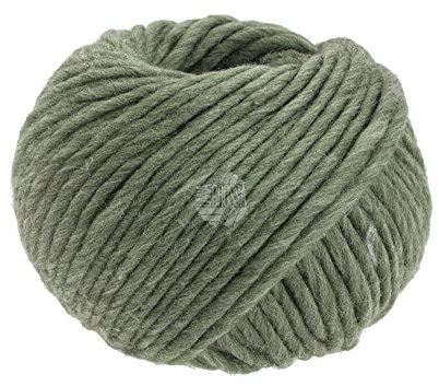 LANA GROSSA Per Lei GOTS | Klassisches Merino-Dochtgarn, GOTS zertifiziert | Handstrickgarn aus 100% Schurwolle | 50g Wolle zum Stricken & Häkeln | 60m Garn FB 6