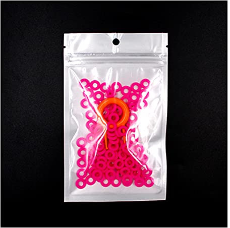 110pcs Tastecaps o Ringdichtung Tastatur O-Ring-Schalter Schalldämmerungen für Cherry MX-Tastaturdämpfer Ersatz-Rausch-Reduktion,pink,9x4x2.5mm