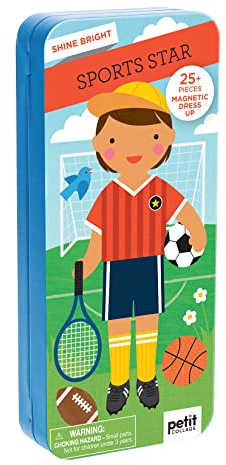 Shine Bright Sports Star: 25+ Pieces Magnetic Dress Up
