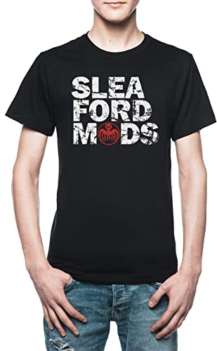 Sleaford Mods Herren T-Shirt Schwarz