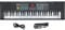 Tastiera Pianoforte, 61 Tasti Tastiere Elettroniche Multifunzionali Pianoforte Digitale con Microfono MQ6186, Ricarica USB, per Pratica Registrazione Programmazione, Accordo