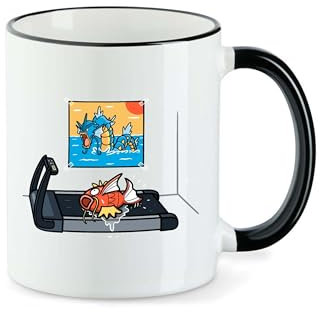 T-Nerds - Karp Training - Tasse Mug Kaffeetasse Teetasse - Schwarz