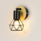 FORCOSO Deckenspots Schwarz Holz - Verstellbare Vintage E14 Deckenstrahler 1 Flammig Industriell Wandleuchte Innen LED Wandlampe für Wohnzimmer Schlafzimmer Küche Flur - Ohne Leuchtmittel