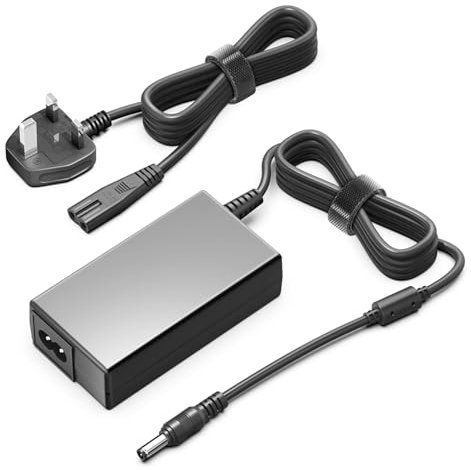 TAIFU 12V Power Supply for Synology DS224+ DS223j DS220+ DS220j DS218+ DS216 Qnap TS212 TS221 NAS Server MSI Optix AG32CQ MAG24C Monitor Zebra ZQ510 ZQ500 ZQ520 ZQ610 ZQ620 Printer Charger Adapter