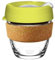 KeepCup Ace Range - Reusable Coffee Cup Tempered Glass and Recovered Tennis Ball Cork Band, Small 8oz/227ml - Slice