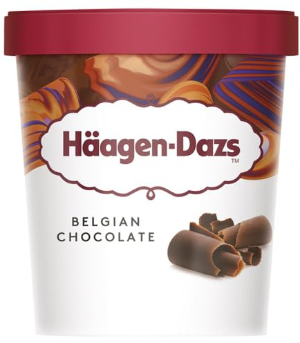 Häagen-Dazs Belgian Chocolate Ice Cream 460ml 460ml × 8