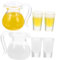 KOMBIUDA Lot de 2 Pots à Lait Miniatures en résine pour décoration de Maison de poupée