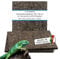Cleverbrand 3X Schwarzkorkplatte 30x30 cm - 25 mm dick, Naturkork Rückwand für Terrarium, DIY-Projekte & Isolierung, wasserabweisend, aus Portugal
