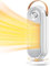 Electric Heater for Indoor Use, Portable Space Heater for Office, 1500W Fast Heating Space Heater with Thermostat, 90°Oscillation, 12H Timer, Safe, Ultra-quiet Room Heater for Bedroom