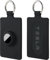 Novstuf Porte-clés en silicone pour Tesla Model 3/Y/X/S, Noir , taille unique