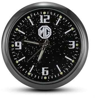 Auto Uhr, Autouhr Selbstklebend,für MG HS 2024 Uhr Für Das Armaturenbrett Im Auto, Leuchtende Auto-Armaturenbrettuhr, Kfz-Ersatzuhren,A