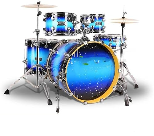 Schlagzeug für Anfänger mit komplettem Percussion-Set für Erwachsene, ideal zum Lernen und Üben