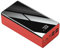 Power Bank fast charging, 40000-100000Mah USB 4 Output 3 Input LED Fast Cable Pack for All Phones(Red,40000mah)