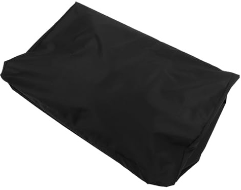 Schneefräsenabdeckung für Außenbereich 210d Oxford Schwarz | Windfest und Regensicher, Universelle Passform für Snow Blower im Winter