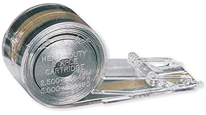 Swingline 5000 Heftklammern Kartusche 5000 Heftklammern Strapazierfähig 3/8 In Silver Clear housing