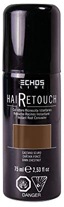 Echos line Hairetouch Sofort-Haarwuchs-Concealer, Dunkelbraun, 75 ml