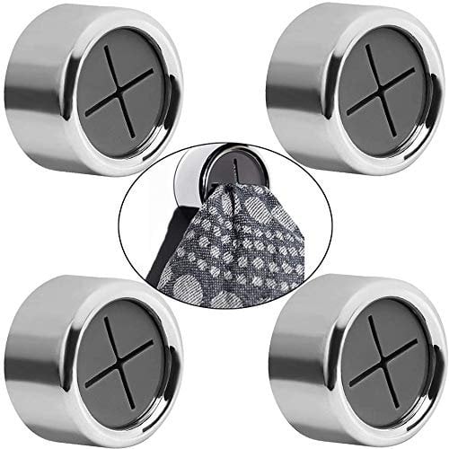 Xinlie Lot de 4 Porte-Serviettes Pinces à Serviettes Pinces à Torchons Autoadhésives Sans Perçage Porte-Torchons Pince Porte-torchons Autocollante pour Salle de Bain,Cuisine et Maison (4 Pièces)