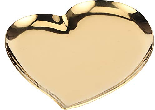 Tablett Gold Serviertablett Servierteller Schmuckständer Gold Dekoteller, Goldener Teller Tablett, Edelstahl Serviertabletts, Kosmetik Organizer Buffet Teller Für Schmuck, Kerzenständer
