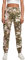 Urban Classics Ladies High Waist Camo Cargo Pants Pantalon Femme, Camo Rose Crépuscule, 50
