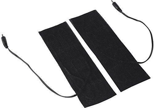 Tapis Chauffant, 1 paire 5V 7,72 x 2,36 pouces USB Coussins chauffants, élément chauffant de coussin chauffant électrique en tissu pour le film de pied de chauffage d'hiver