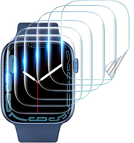 Stejnhge Pellicola Idrogel Proteggi Schermo per Apple Watch 4/5/6/SE 40mm, [5 Pezzi] TPU Senza Bolle Trasparente HD Schermo Protettivo con Facile Kit D'Installazione