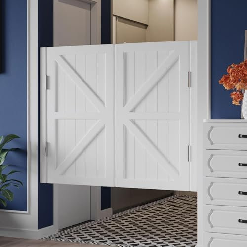AZHANGYB Porte Oscillanti Porte del caffè Porte A Battente in Legno Massello 70x90cm, Porta da Saloon Occidentale, Caffe Bar Entrata Cucina Ristorante Decorazione Divisoria Interna