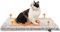 MORA PETS Self Heating Cat Bed Heated Cat Blanket Washable Warming Pet Pad Electric-Free Heat Bed Puppy Cushion Small Thermal Mat Reversible 70 x 47 cm