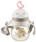 Alled Vaso con Boquilla para Niños y Bebés - Pajita Antiderrame Libre de BPA - Infantil con Contrapeso Antigoteo - Aprendizaje con Manejas y Acollador