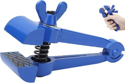 Mini Hand Held Vise, 50mm Hand Vise Clamp, Mini Vice, Precision Steel Hand Clamp Vice Fixed Pliers, Portable Home Cast Steel Hand Vice, Multifunctional Tool Pipe Vise for Woodworking, Drilling