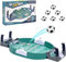 Mini Table Top Football Game, Table Football Game with 6 Footballs, Football Table Interactive Game for Kids and Adults, Worlds Cup Gift, Football Gift (A)
