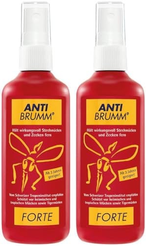 Anti Brumm Forte Pumpzerstäuber 2 x 150 ml - Schützt effektiv und langfristig - Ab 3 Jahren geeignet