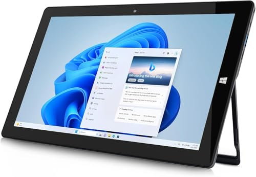 AWOW 10.1'' Tablet PC Wi-11 mit Celeron N4120, 8GB LPDDR4, 256GB eMMC, Touchscreen(Kein Stift)