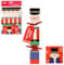 Widdle Gifts 6 Pack Make Your Own Treat Christmas Cracker Kit and Cards - 21cm Crackers (Nutcracker 0249)