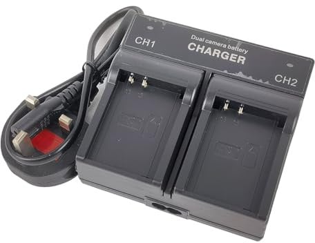 Dual-Channel Mains Battery Charger for OLYMPUS BLN-1 BLN1 BCN-1 OMD E-M5 Mark II EP5 OM-D E-M1 EM1 E-M5 EM5 Pen E-P5 Digital Camera