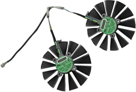 POPETPOP 1 Paio Di Ventole Per Scheda Grafica Dissipatore Per Scheda Video Ventola Di Raffreddamento Per Scheda Grafica Ventola Hunter Per Scheda Video Dissipatore Per