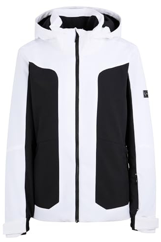 Ziener Damen TARLA-Z Ski-Jacke/Snowboard-Jacke | atmungsaktiv, wasserdicht, white, 38