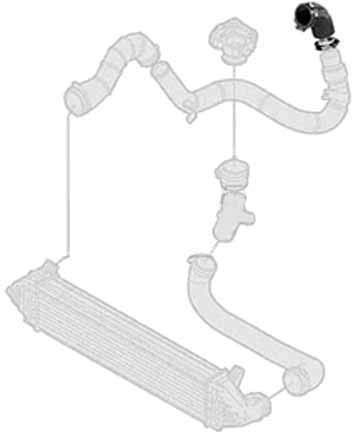 Borg & Beck BTH1525 Turbo Hose To Fit RR Evoque 2 0 16V