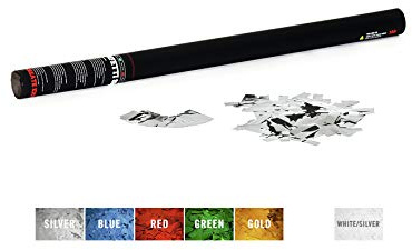 TCM FX Konfetti-Shooter 80cm, Silber (9639699071926)