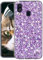 OKZone Cover Samsung Galaxy A40 [con Pellicola Proteggi Schermo], Custodia con Brillantini Ultra Sottile Design Case di Alta qualità in Silicone TPU Bumper Cover per Galaxy A40 (Viola)