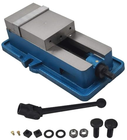 findmall Accuracy Mill Vise Without Base 6 X 5-1/2 for Milling Shaping and Drilling Machines