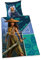 Herding Klaus GmbH Raya und der letzte Drache Bettwäsche-Set, Wendemotiv, Kopfkissenbezug 80 x 80 cm, Bettbezug 135 x 200 cm, Mit leichtläufigem, Renforcé Disney’s Raya and The Last Dragon blau
