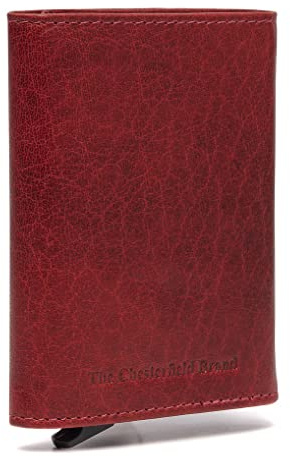 The Chesterfield Brand Paris - Kreditkartenetui 6cc 10 cm RFID red