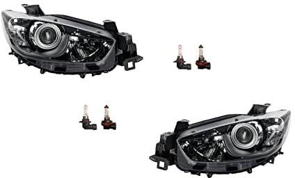 Johns, passend für Mazda CX5 Scheinwerfer 11/11-02/15 mit H11/HB3 als Set links rech.