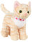 Our Generation BD35210Z American Shorthair Kätzchen 15cm Plüschkatze mit weichem, cremefarbigen Plüschfell, Leuchtend grüne Augen, beweglich – Kinder Spielzeug ab 3 Jahren - 45439 HCM Kinzel