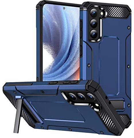 BAIDIYU Coque pour iPhone 7 Housse, Absorption des Chocs, La Conception à Double Couche TPU + PC Convient à l'édition du Ventilateur iPhone 7.（Bleu Royal）