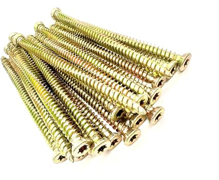 Lot de 20 vis à béton à tête fraisée multi-fixation TX Easy Drive 7,5 x 120 mm