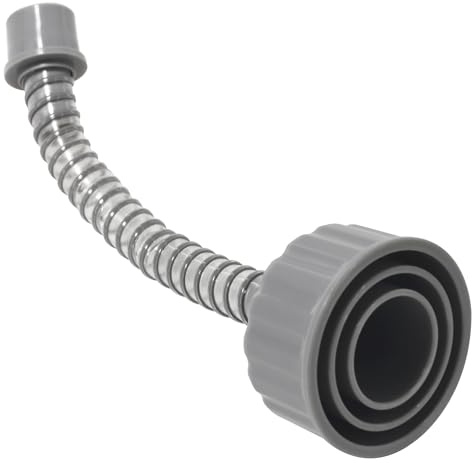 A/C Drain Lines Cleaner Tool in Wet Vac Attachment To Unclog And Evacuate